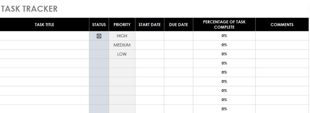 task tracker