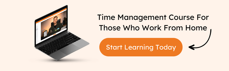 time management course banner